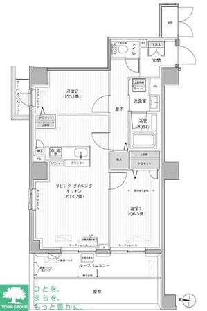 Ｇａｔｅ１２７の物件間取画像